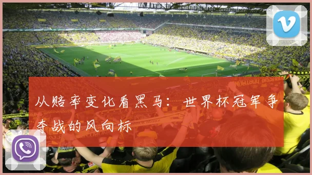 从赔率变化看黑马：世界杯冠军争夺战的风向标