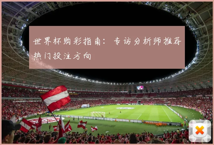 世界杯购彩指南:专访分析师推荐热门投注方向